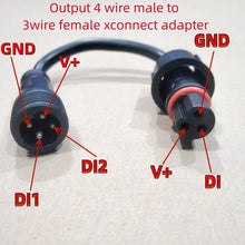 Load image into Gallery viewer, 10 Pack Output 4 Wire to 3 Pin Pigtail Converters