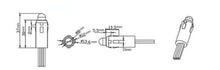 Load image into Gallery viewer, Pro 12v WS2811 Fully Upgraded xConnect Pigtail Resistor Bullet Pixel