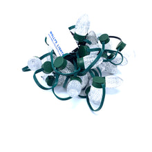 Load image into Gallery viewer, 12v WS2811 Pixel 50ct 6" Spacing String C9 Pixabulb Green Wire with Ray Wu Connector