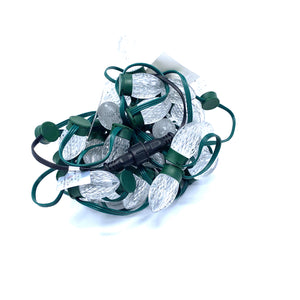 12v WS2811 Pixel 50ct 6" Spacing String C9 Pixabulb Green Wire with Ray Wu Connector