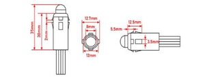 4 Wire Dual Data 12v WS2808 Bullet Pixel