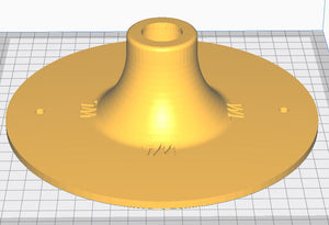 RRBL 3D Printed or STL Kit for 4 9 LED Pucks