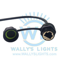 Load image into Gallery viewer, RJ45 Outdoor Ethernet IP68 Cable Connector V2 with Wire
