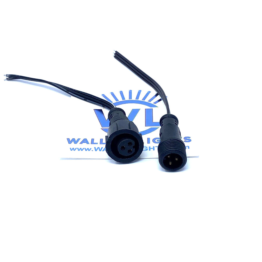 10 Pack 7 " (20cm) Flat Wire xConnect Pigtail Wally's Lights LLC