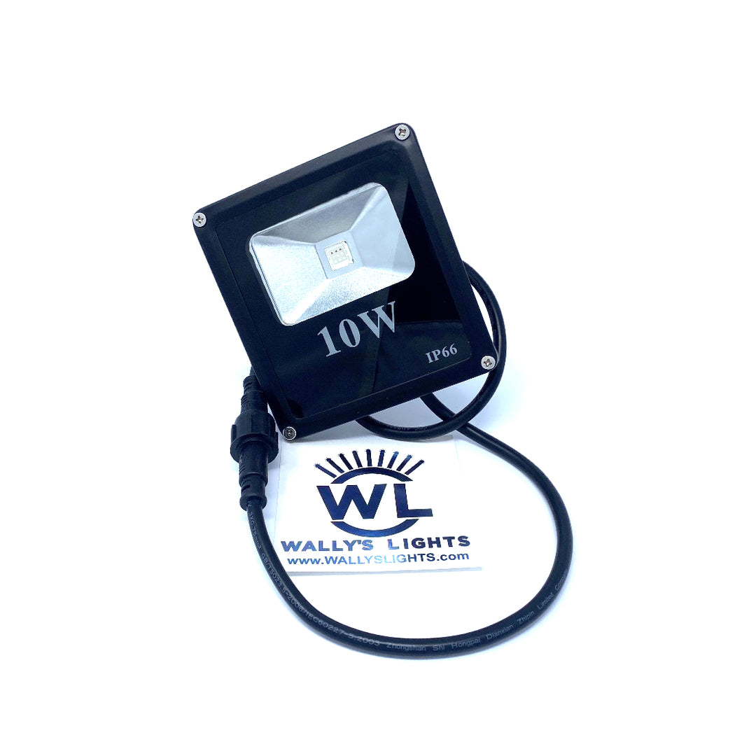 10 Watt RGB 12v Flood Light – Wally's Lights LLC